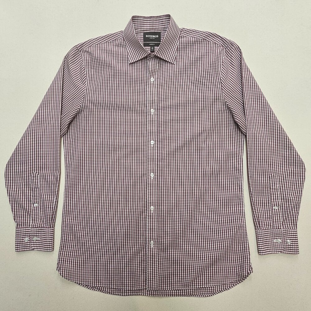 Bonobos Standard Fit Wrinkle Free Button Down 16 - Picture 2 of 7